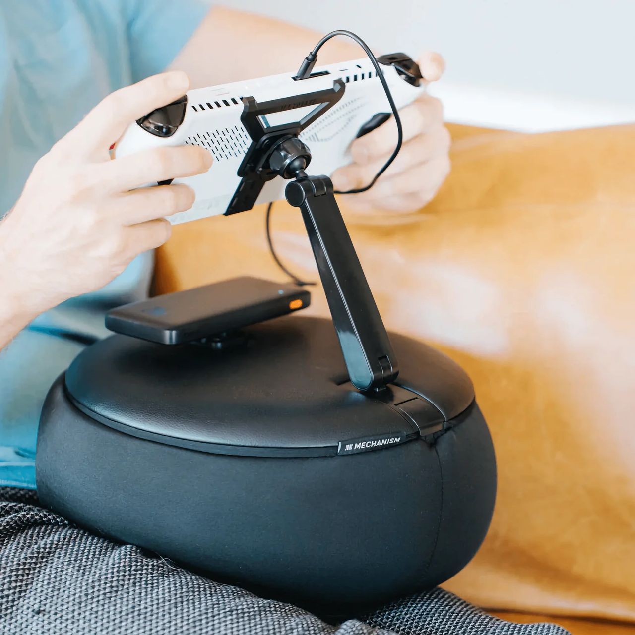 Gaming Pillow fungerar som armstöd åt gamers