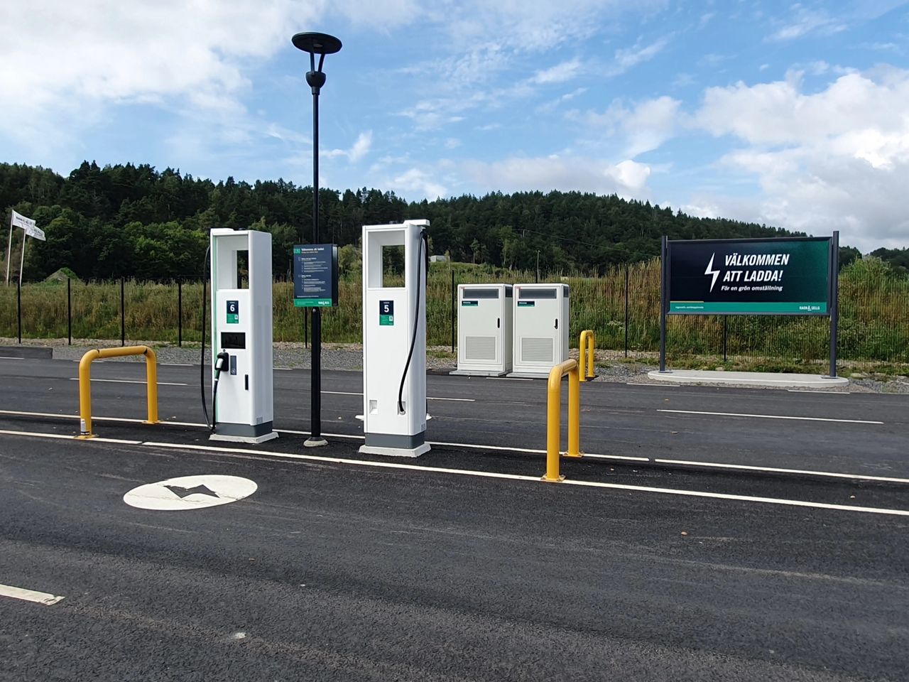 Ragn-Sells öppnar laddare för sina eldrivna fordon