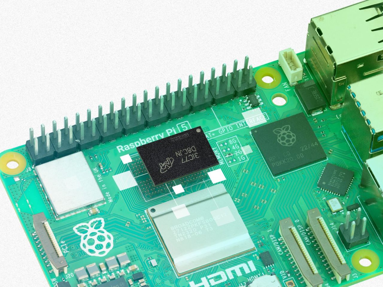 Raspberry Pi 5 släpps med 2GB RAM