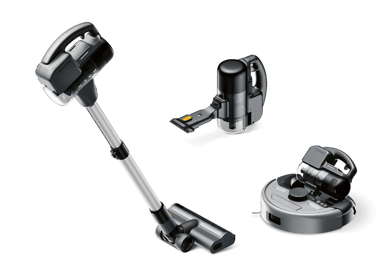 Eufy visar upp 3-i-1-dammsugare