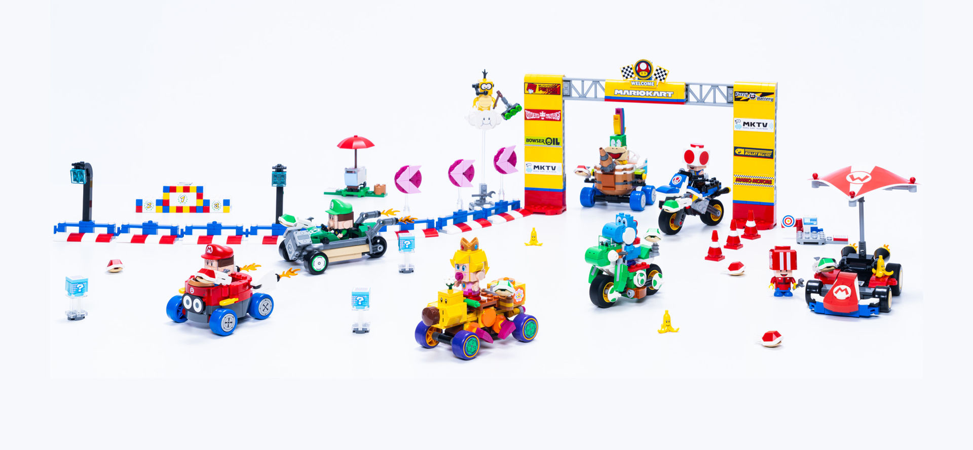 Lego kommer släppa sex Mario Kart-set