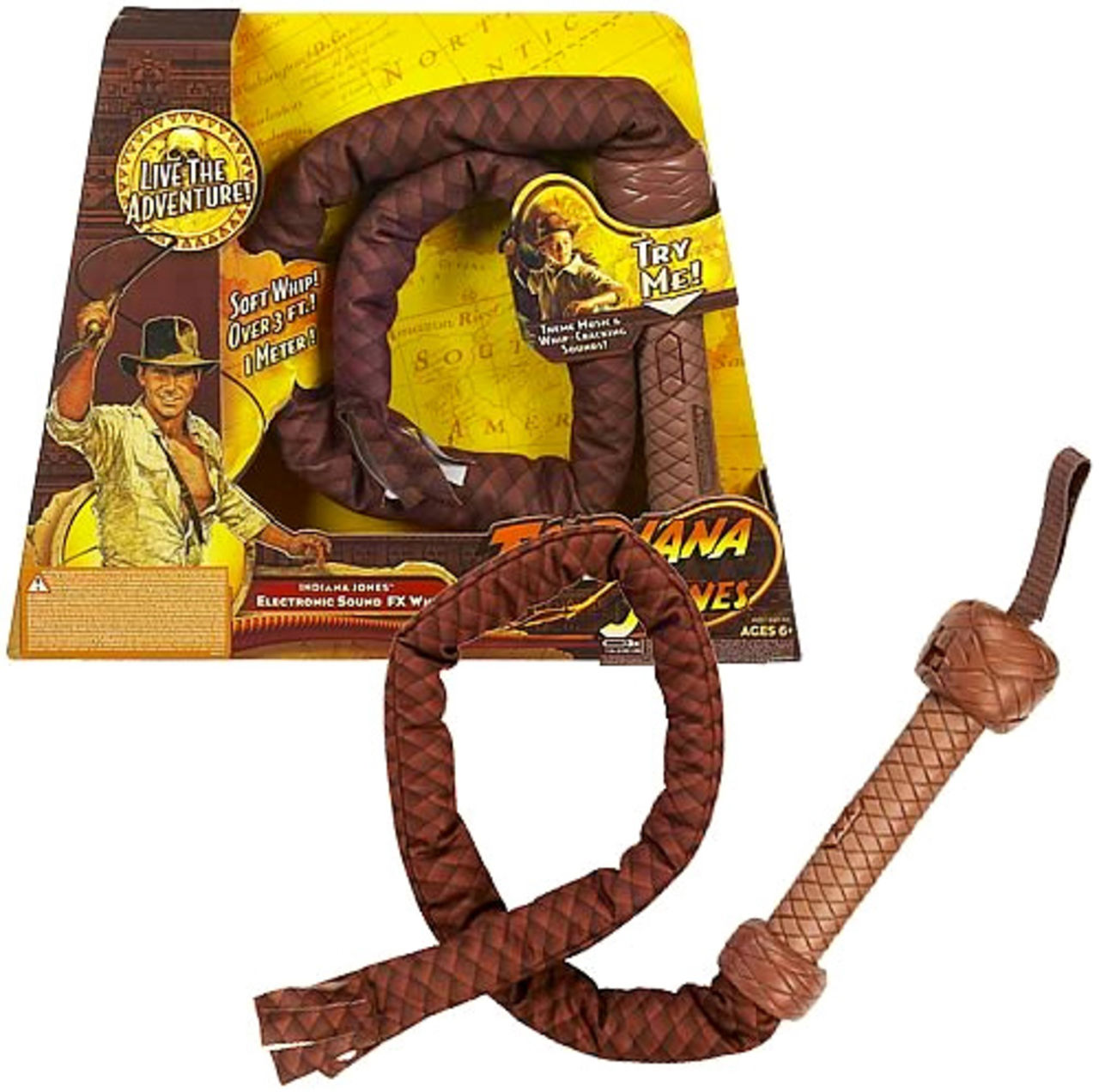 Indiana Jones-piska med ljudeffekter