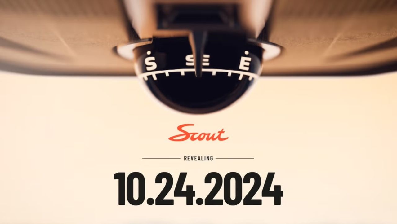 Scout Motors eldrivna fordon visas den 24 oktober