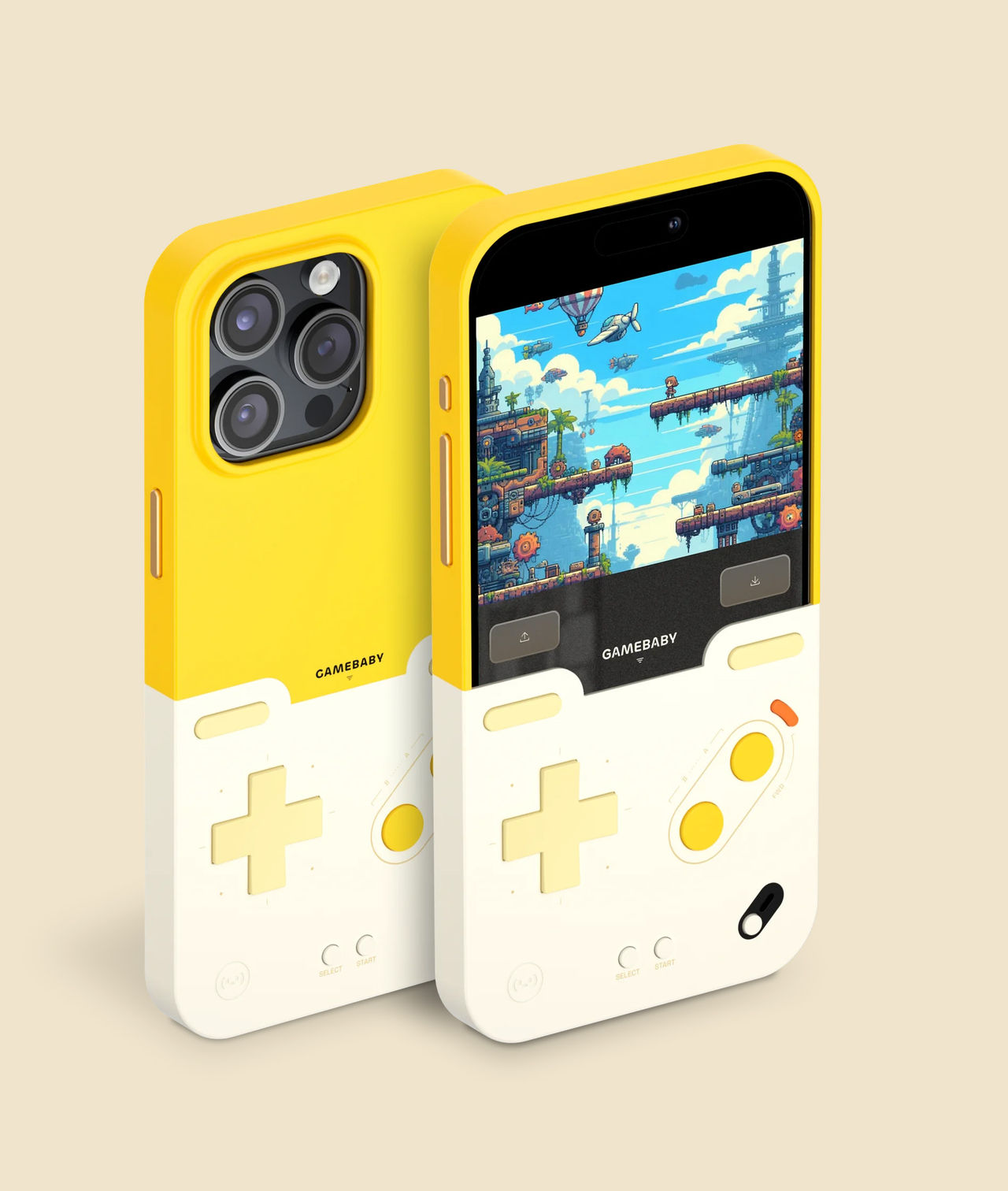 Mobilfodral ger dig knappar för emulatorn