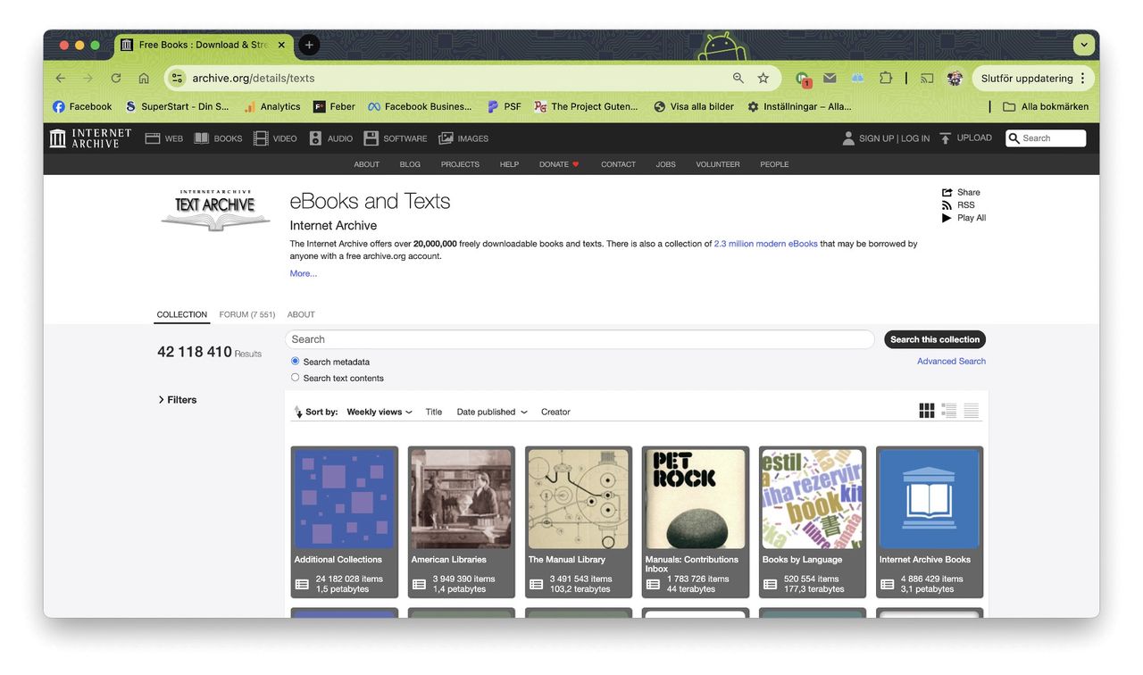 Internet Archive förlorar upphovsrättstvist
