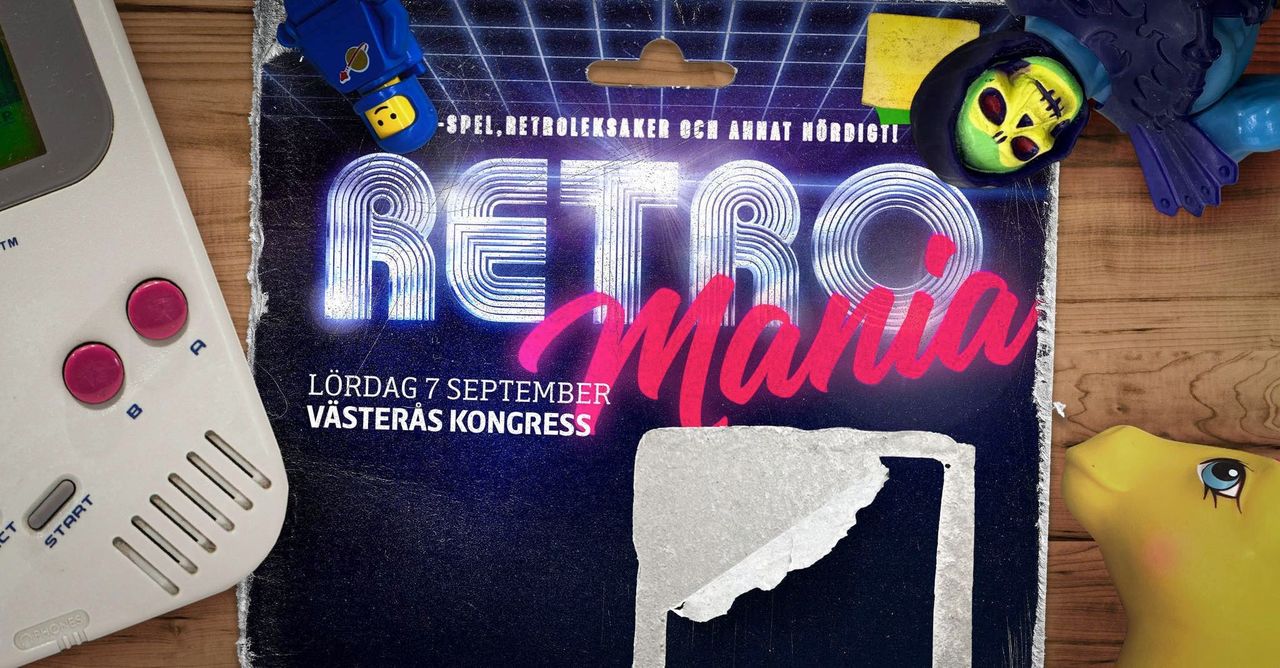I dag är det dags för Retromania i Västerås