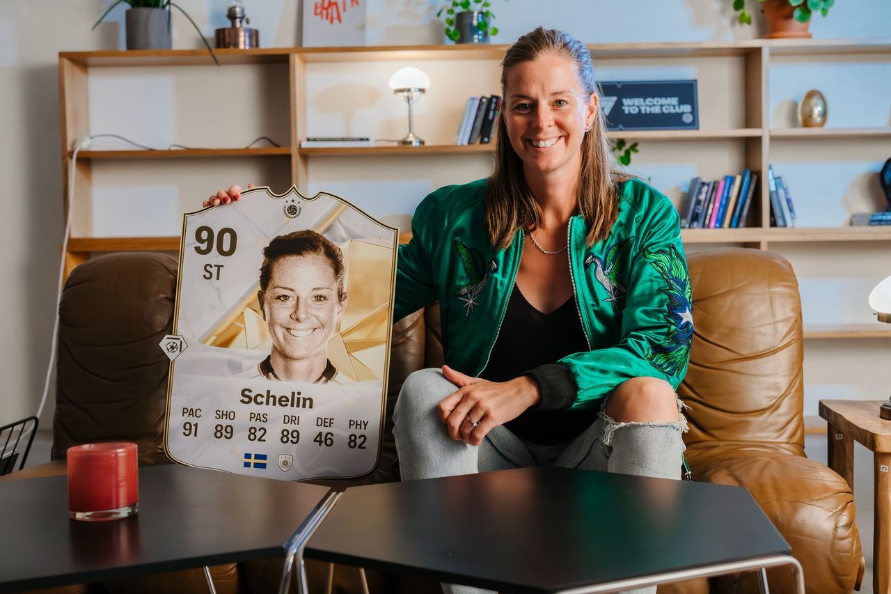 Lotta Schelin blir ikonspelare EA Sports FC 25