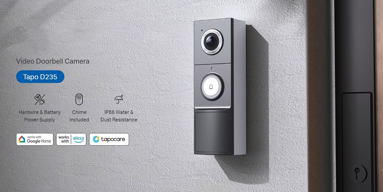 Tapos nya videodörrklocka har batteritid på 210 dagar