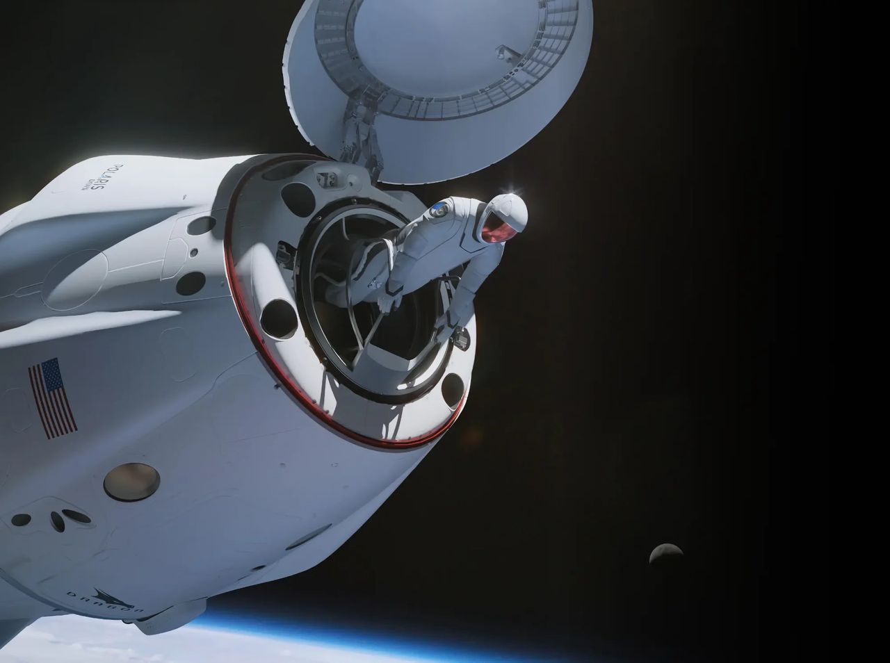 SpaceX siktar på att skjuta upp Polaris Dawn i morgon
