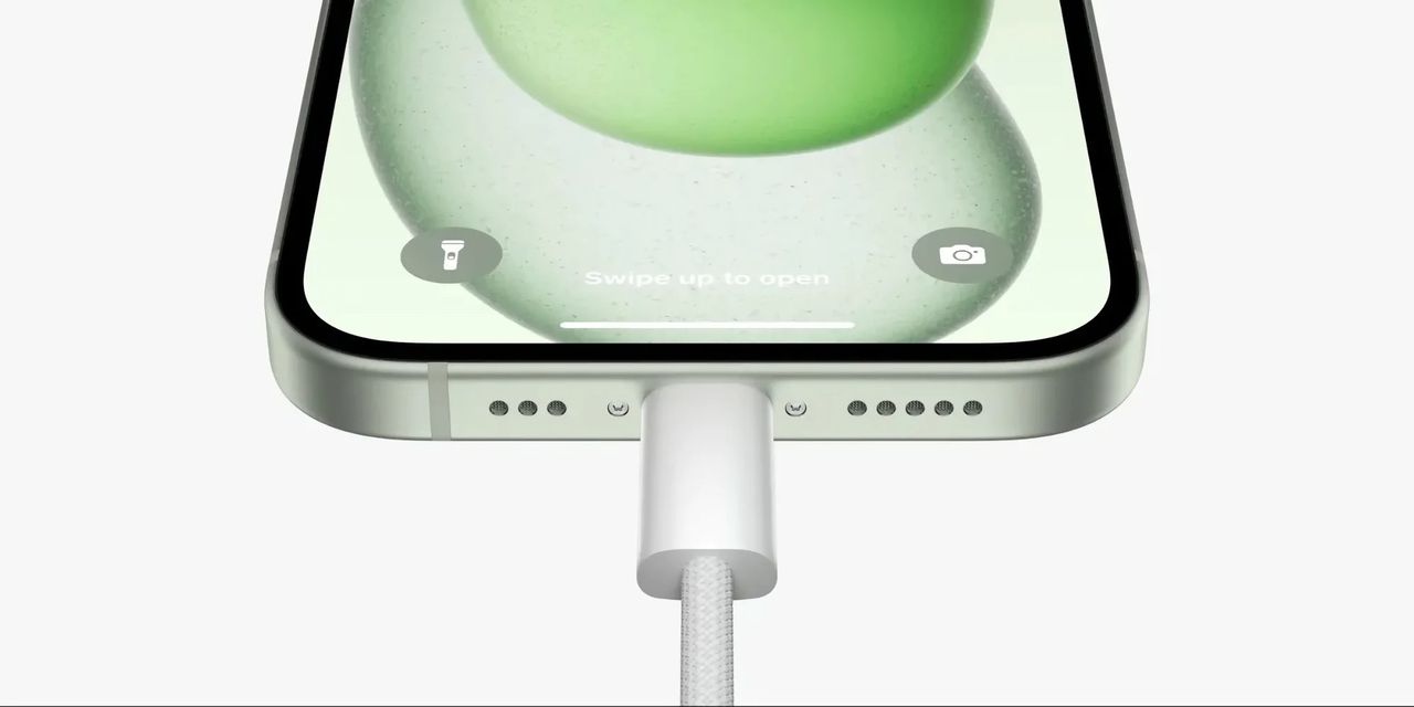 iPhone 16-serien kan laddas med upp till 45 W