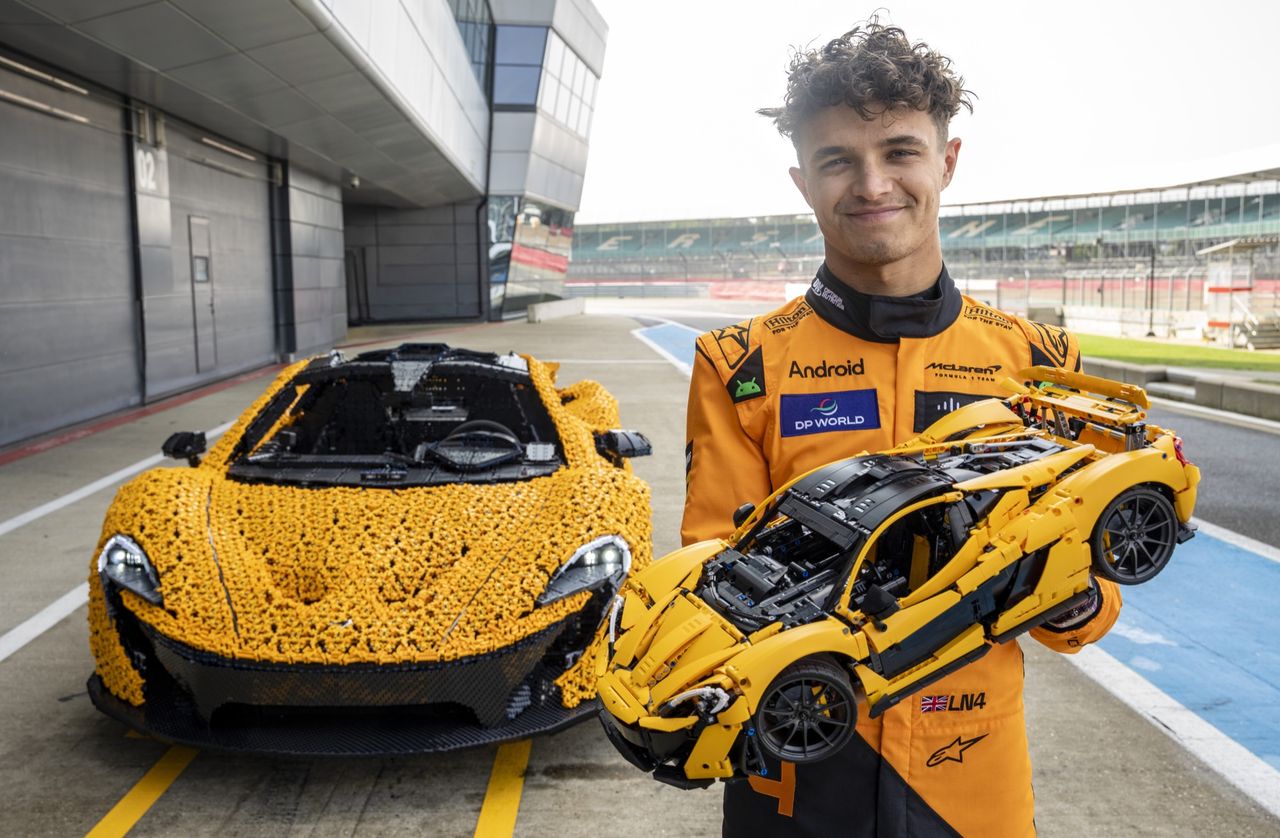Lego har byggt en McLaren P1 i skala 1:1