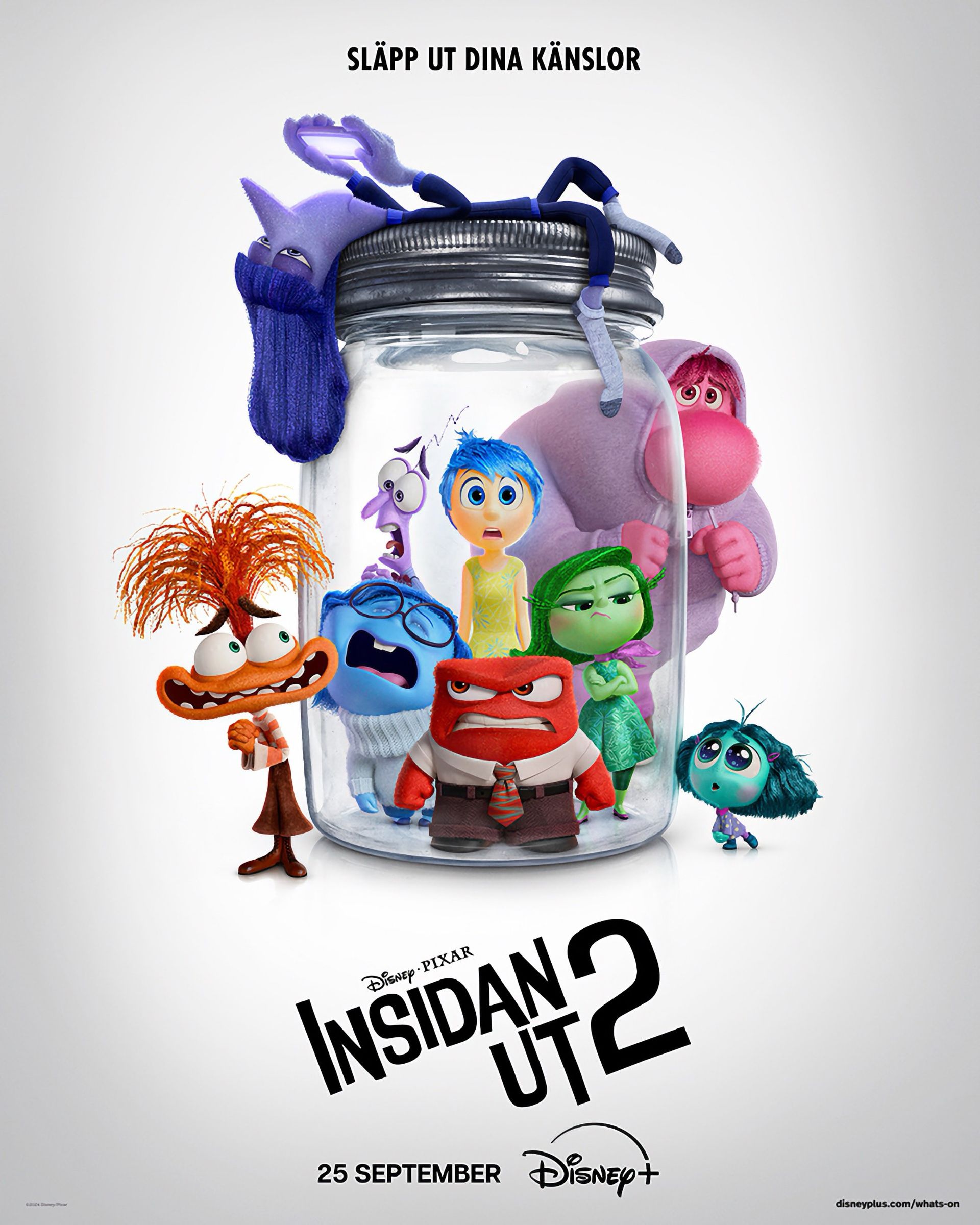 Insidan ut 2 släpps snart på Disney+