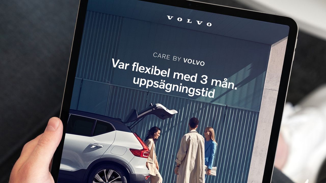 Volvo lägger ner prenumerationstjänsten Care by Volvo