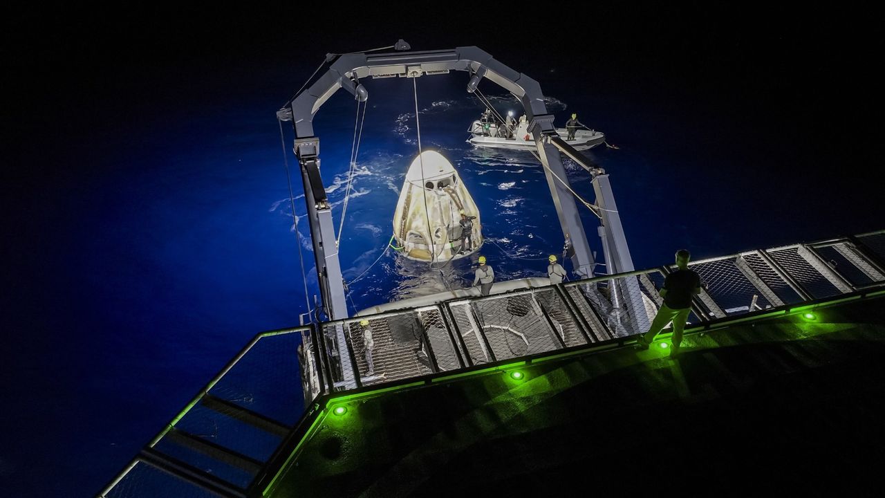 Polaris Dawn tillbaka på jorden