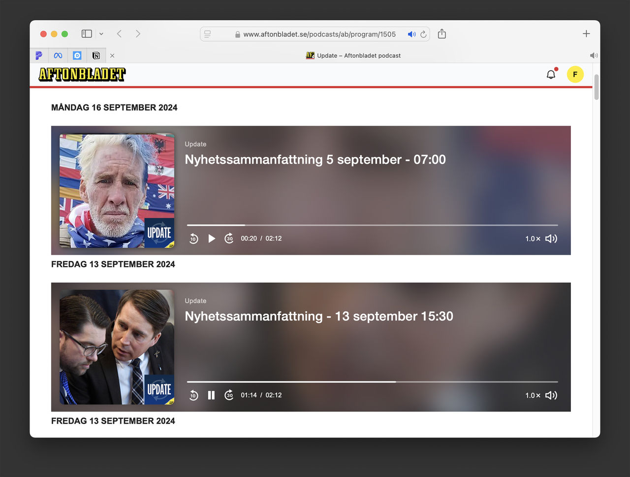 Aftonbladet testar AI-genererade ljudnyheter
