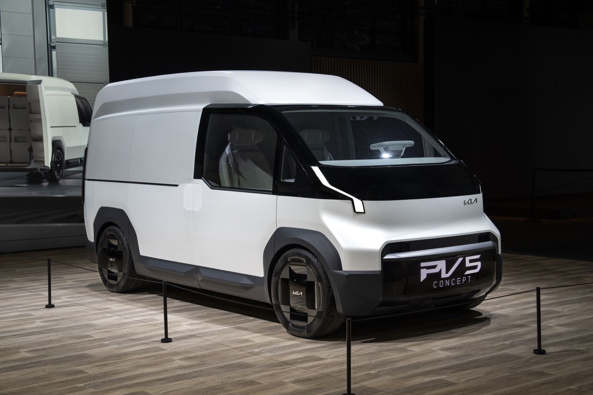 Kia PV5 blir först ut bland de eldrivna transportbilarna