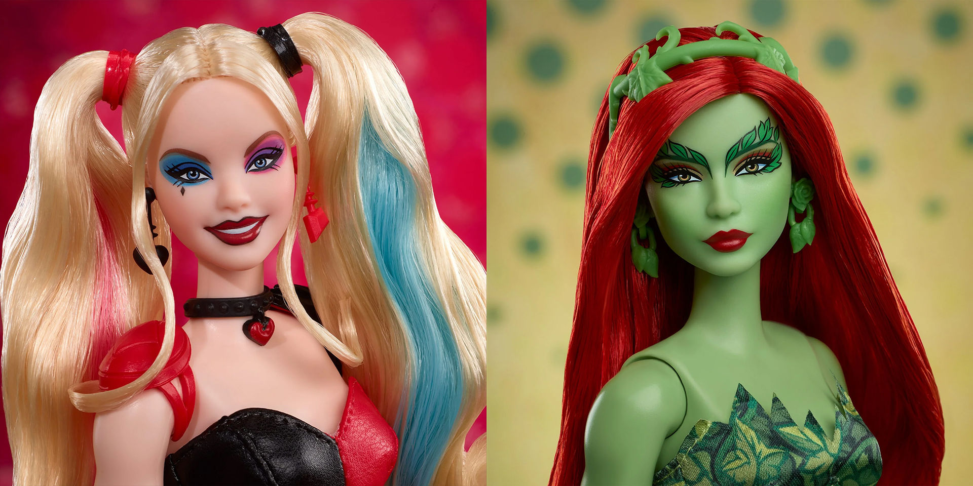 Nu kommer Harley Quinn och Poison Ivy som Barbie-dockor