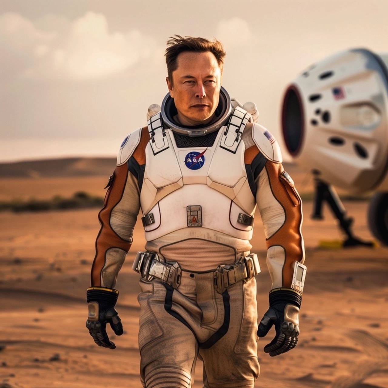 SpaceX vill skicka fem Starship till Mars om två år