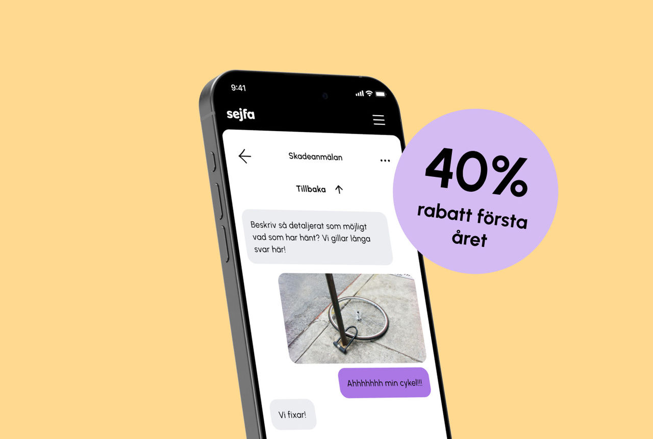 Sejfa – Din digitala hemförsäkring till ett bra pris!