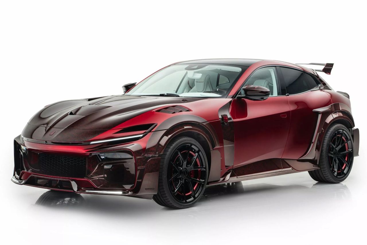 Oj vad fin denna Purosangue blev efter Mansory-behandling