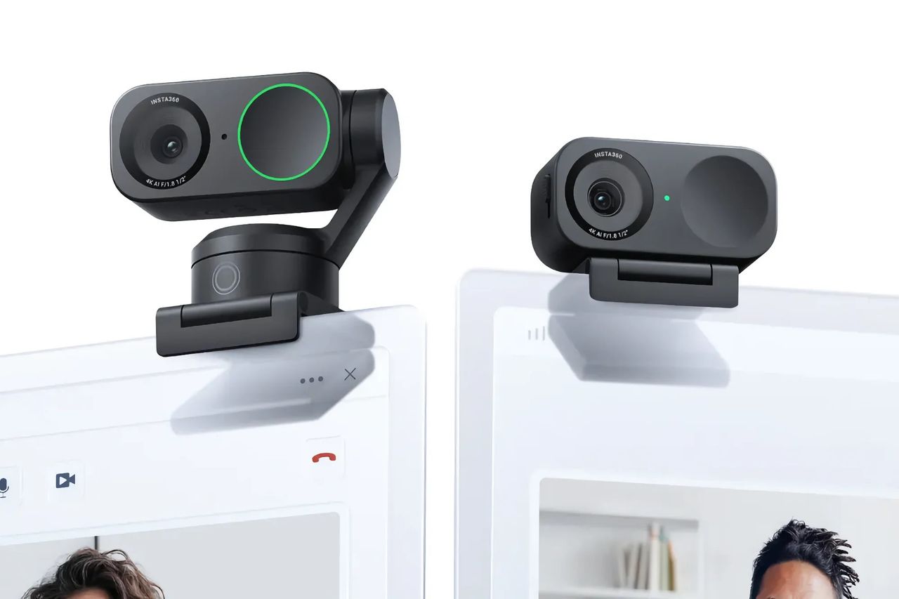 Insta360 släpper nya webbkameror