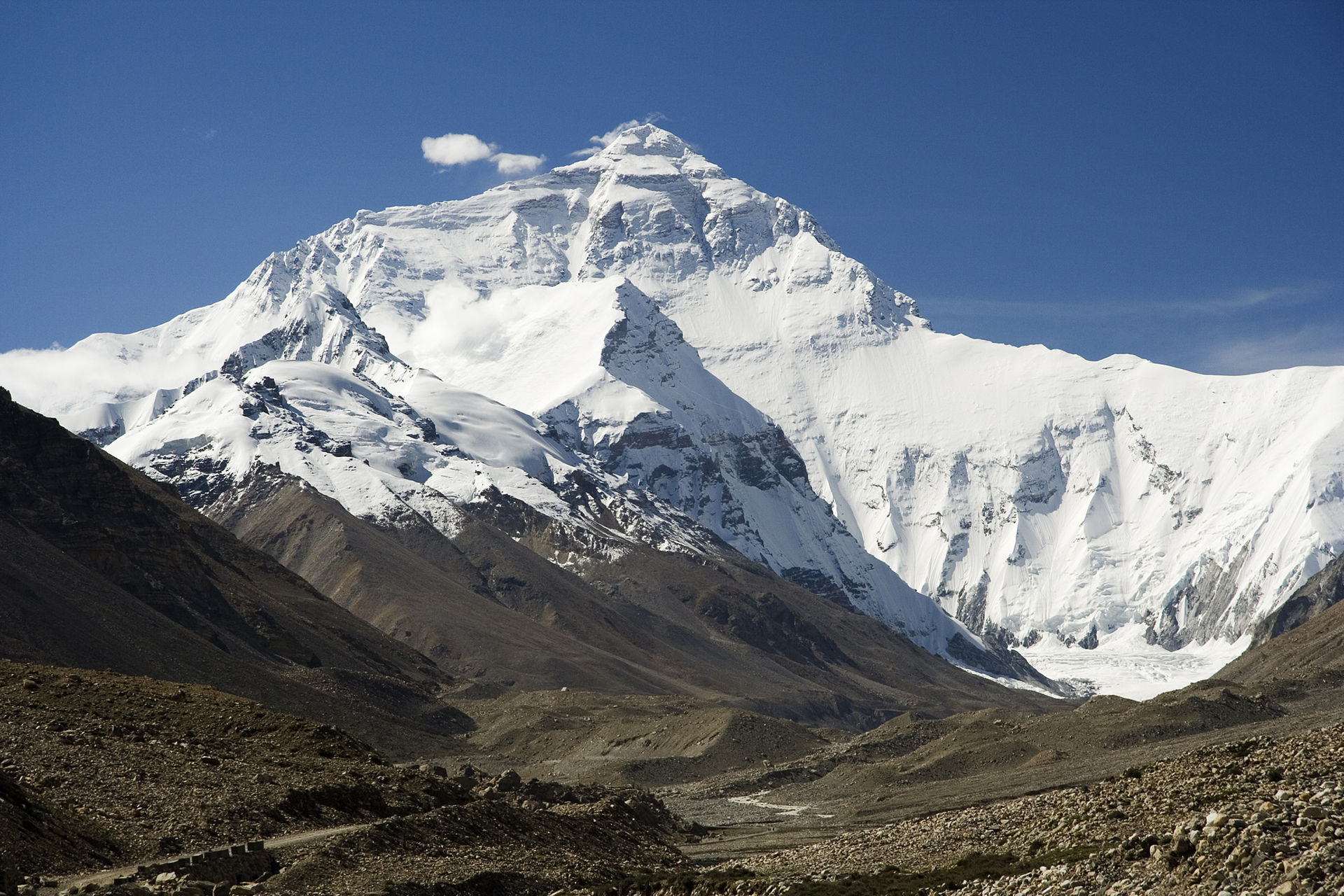 Mount Everest fortsätter växa