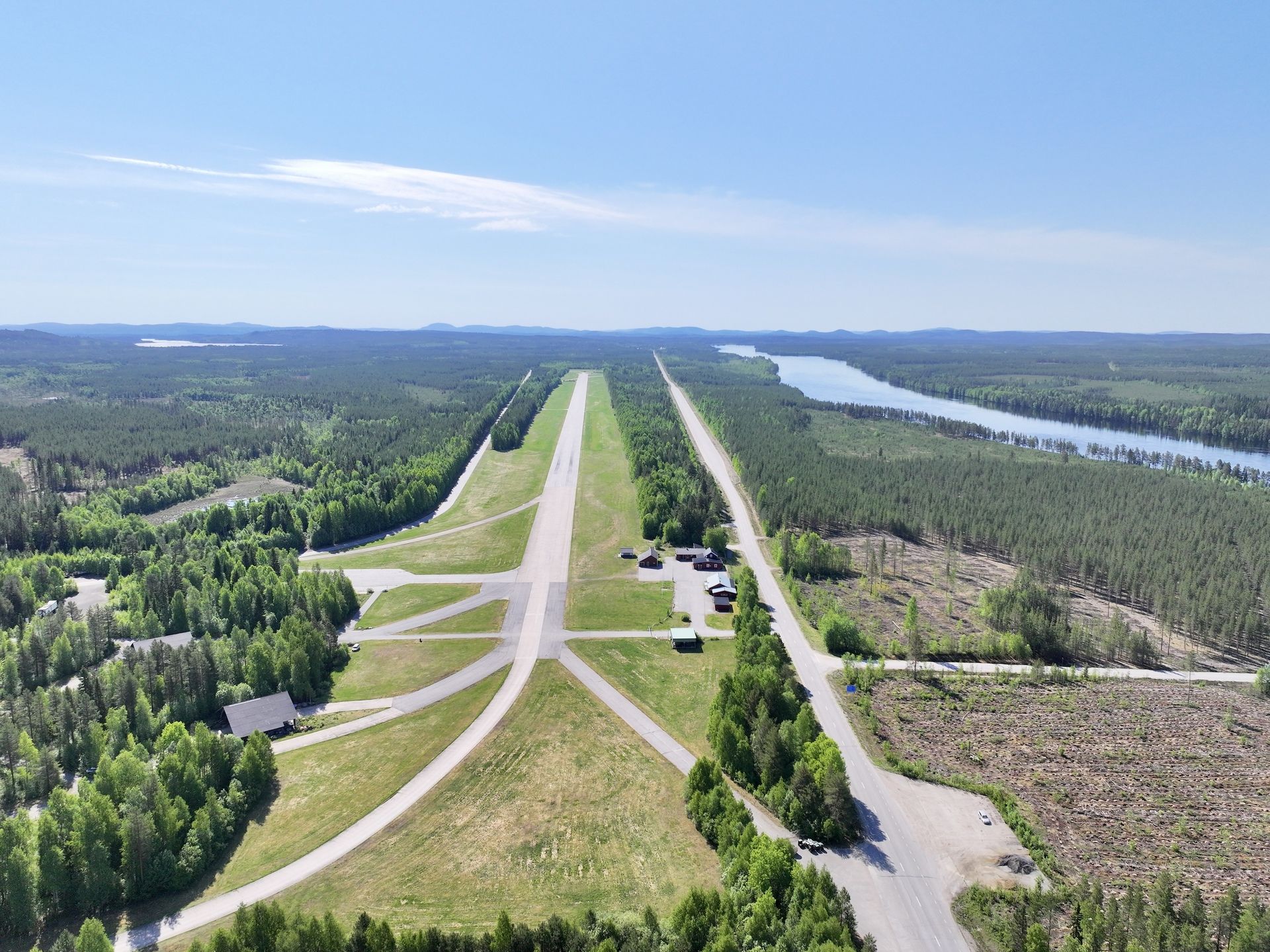 Flygbas i Åmsele till salu
