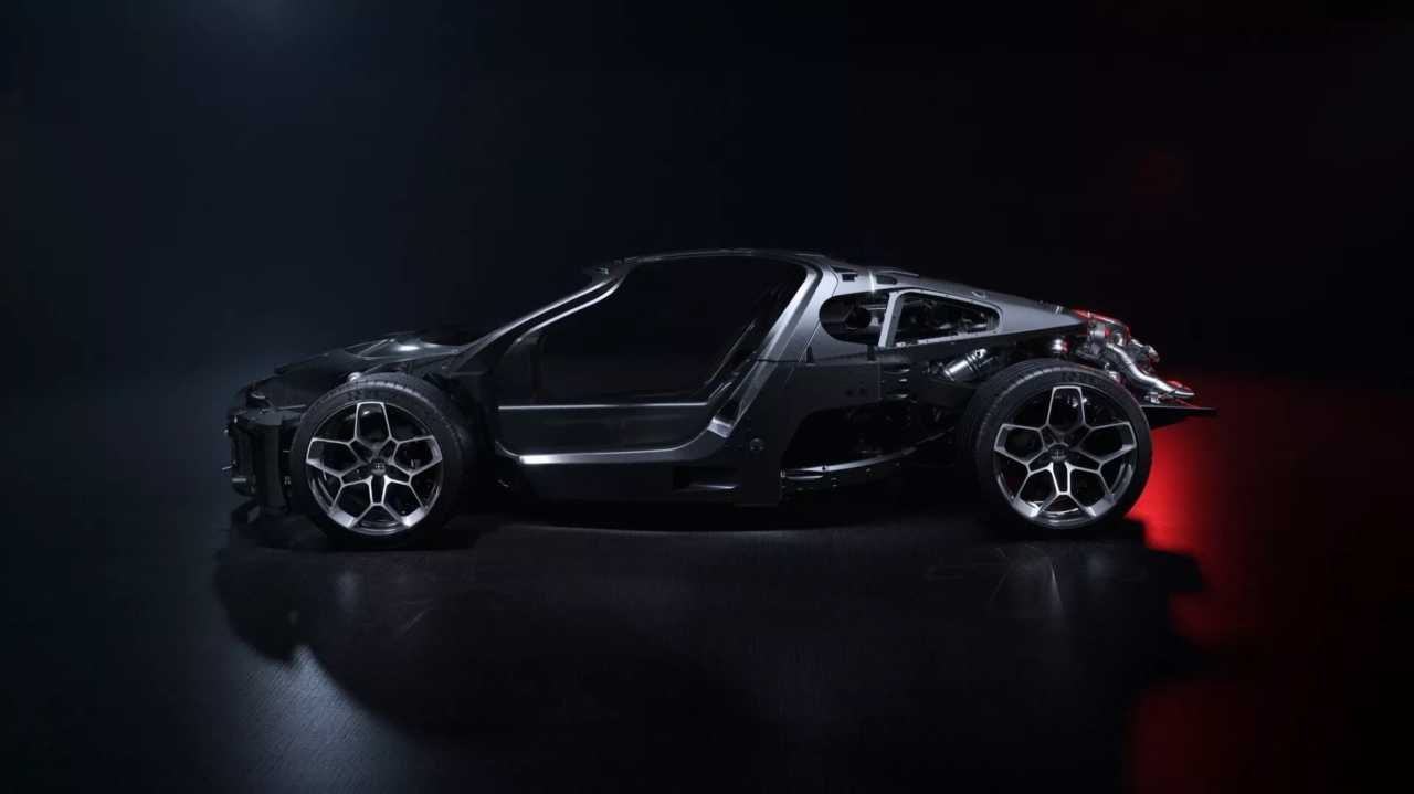 Under skalet på Bugatti Tourbillon
