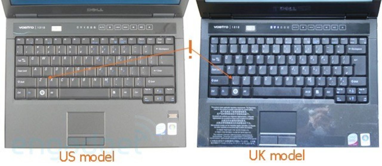 Dell byter ut tangentbord på vissa europeiska modeller