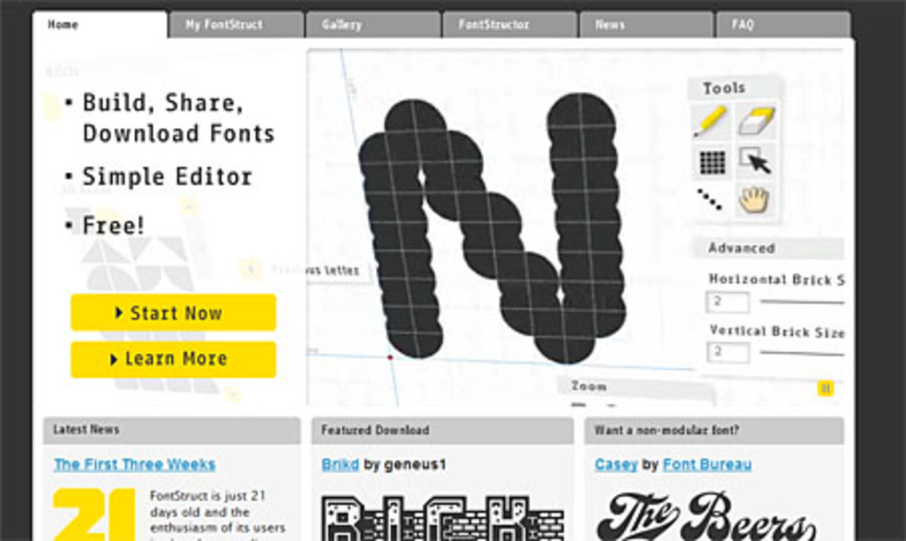 Bygg dina egna typsnitt