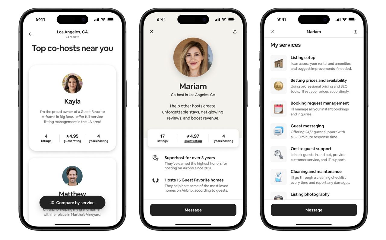 Airbnb vill hjälpa hyresvärdar att anlita hjälp
