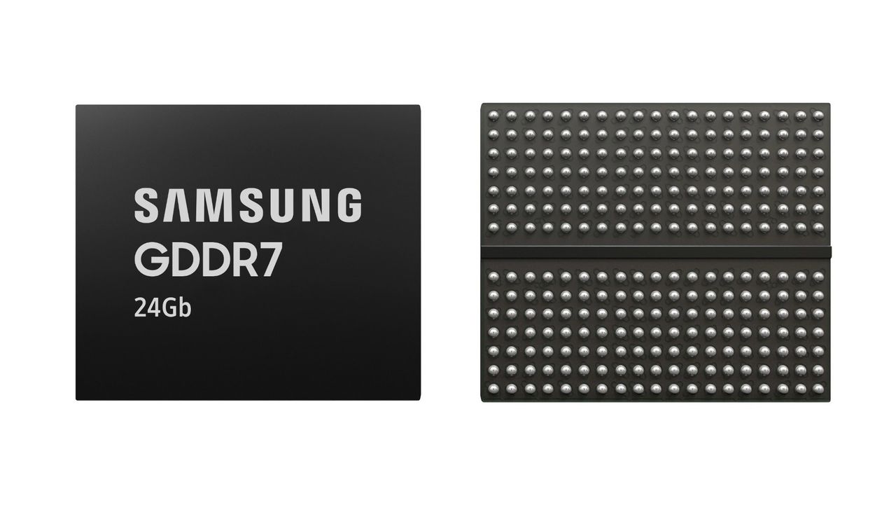 Samsung visar nytt GDDR7 DRAM