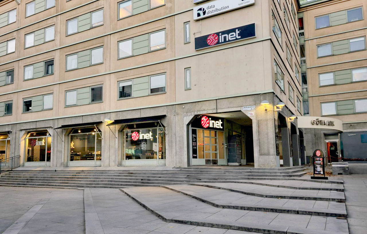 Inet tar över Webhallens gamla lokal