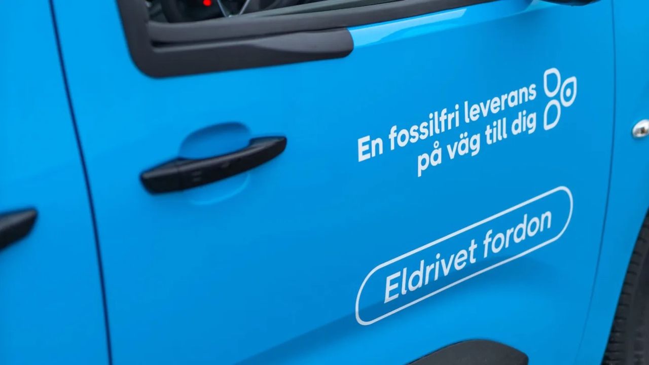 Postnords elbilar får fartspärr