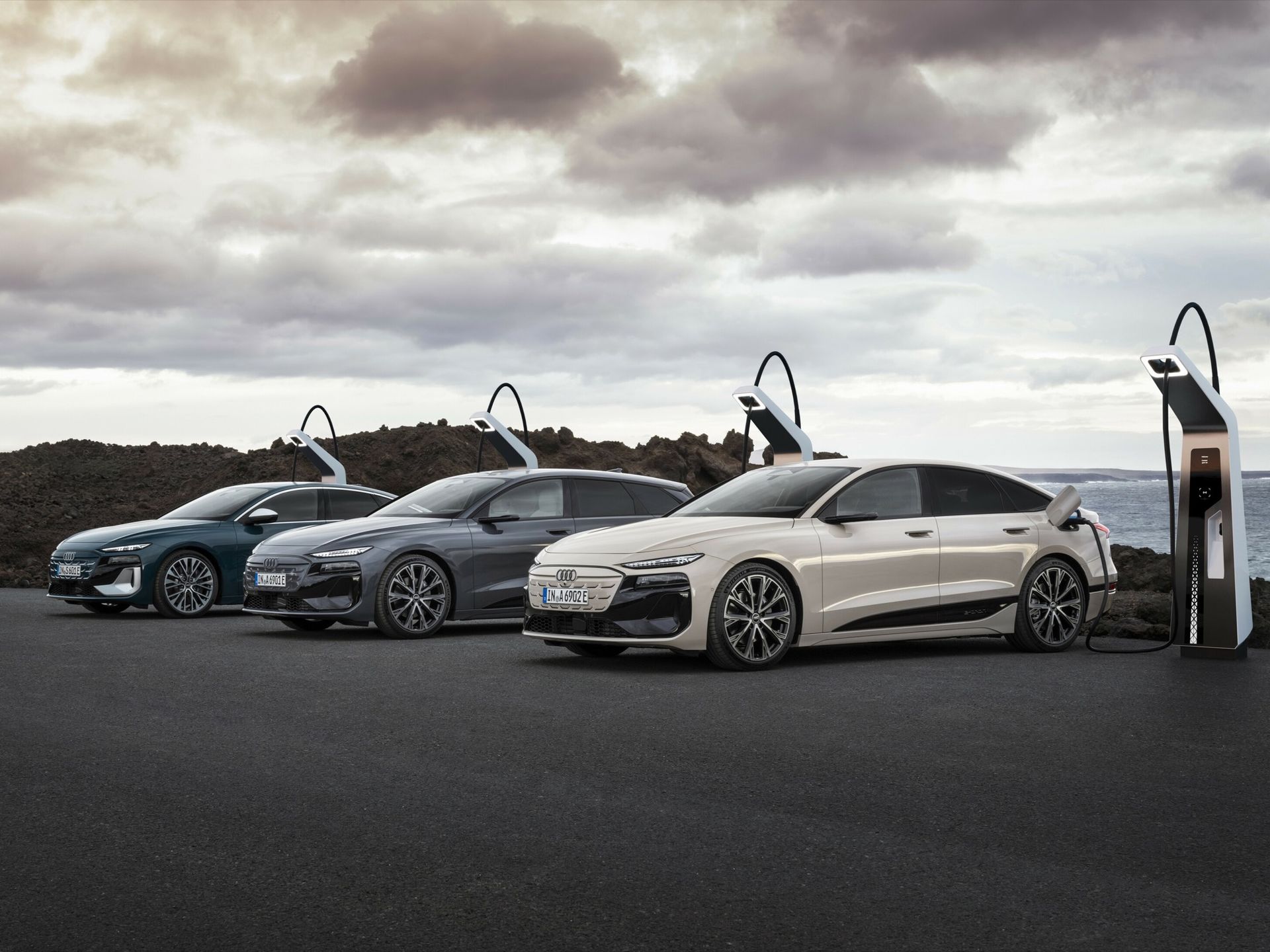 Instegsversion av Audi A6 e-tron börjar säljas