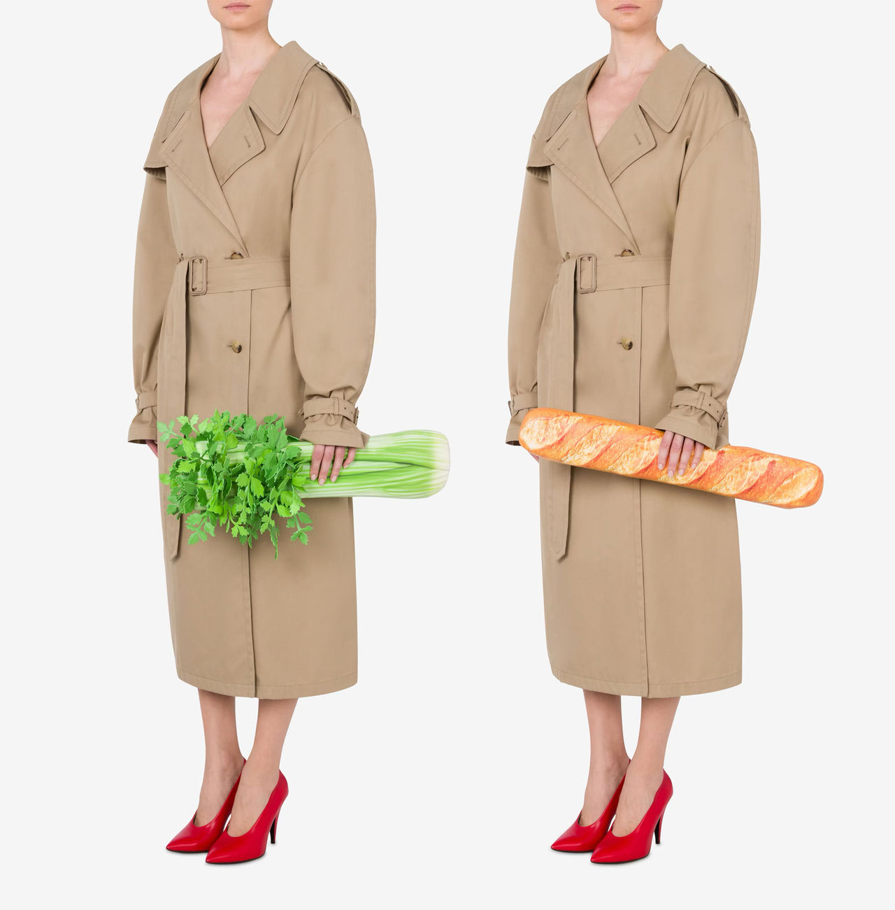 Väskor som ser ut som mat