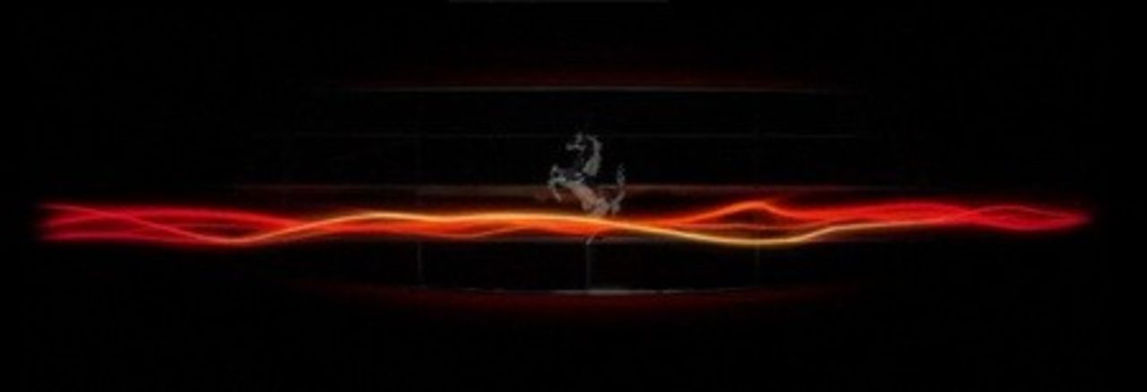 Teasersite för kommande Ferrari