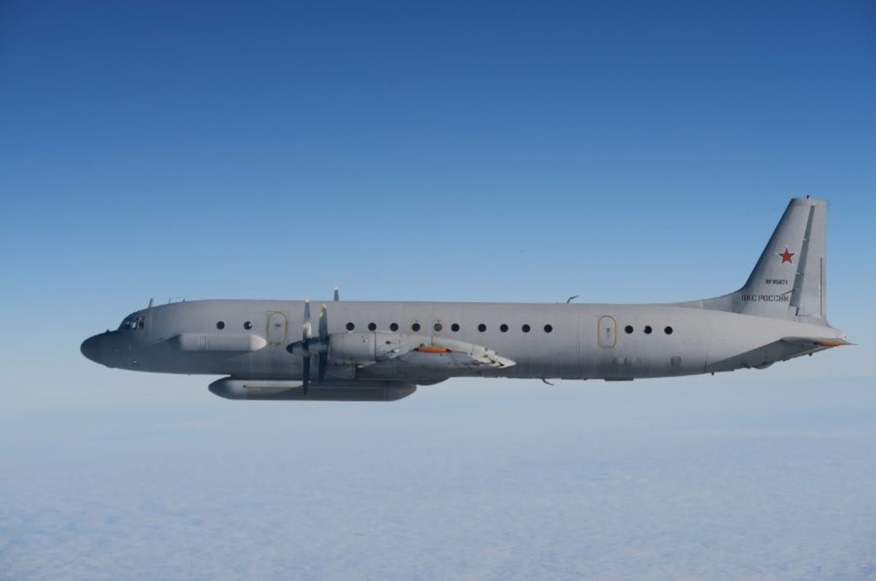 Flygvapnet identifierade ryskt militärflyg över Östersjön