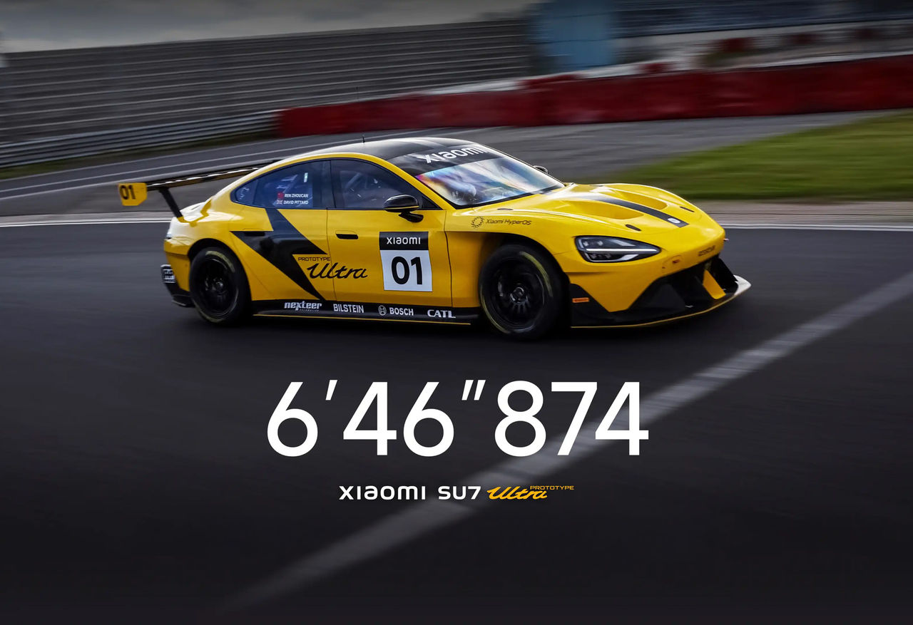 Xiaomis bil spöar Porsche