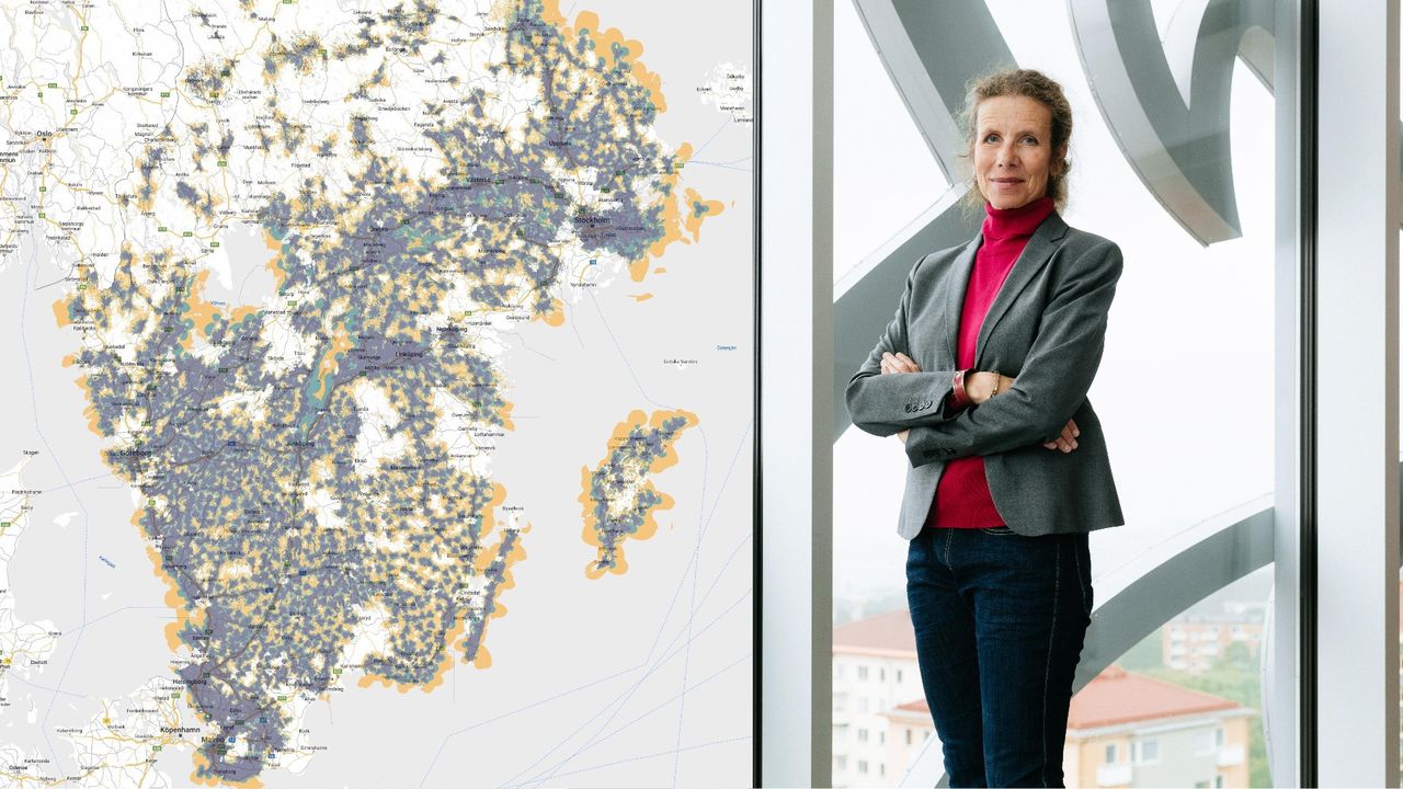 Nu täcker Tre 80 procent av befolkningen med 5G