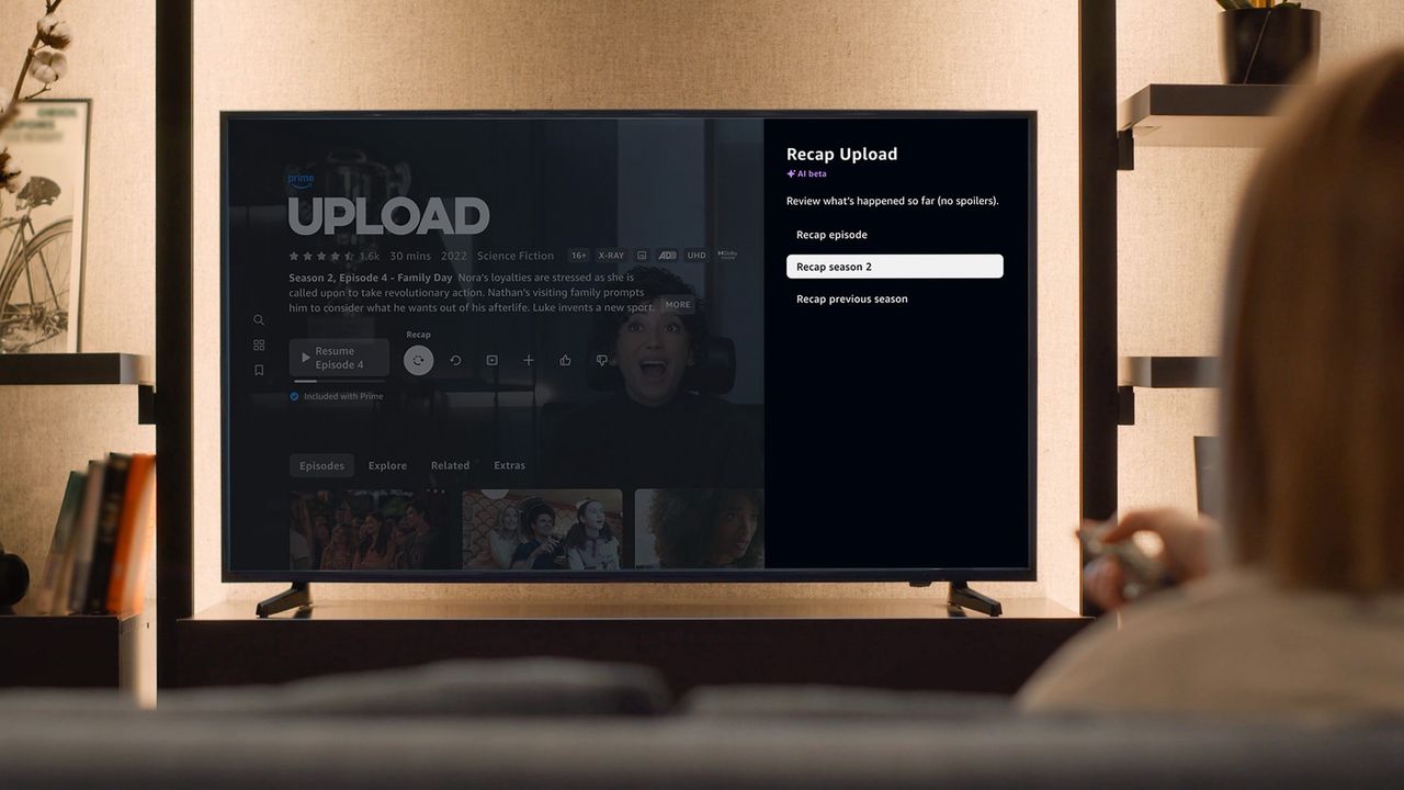 Amazon Prime Video får AI-recaps
