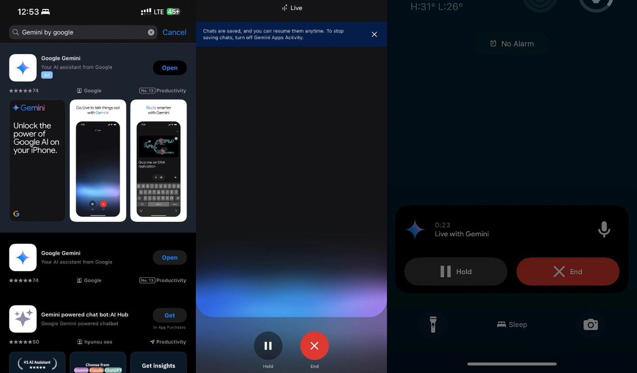 Google är på väg att rulla ut Gemini-app för iOS