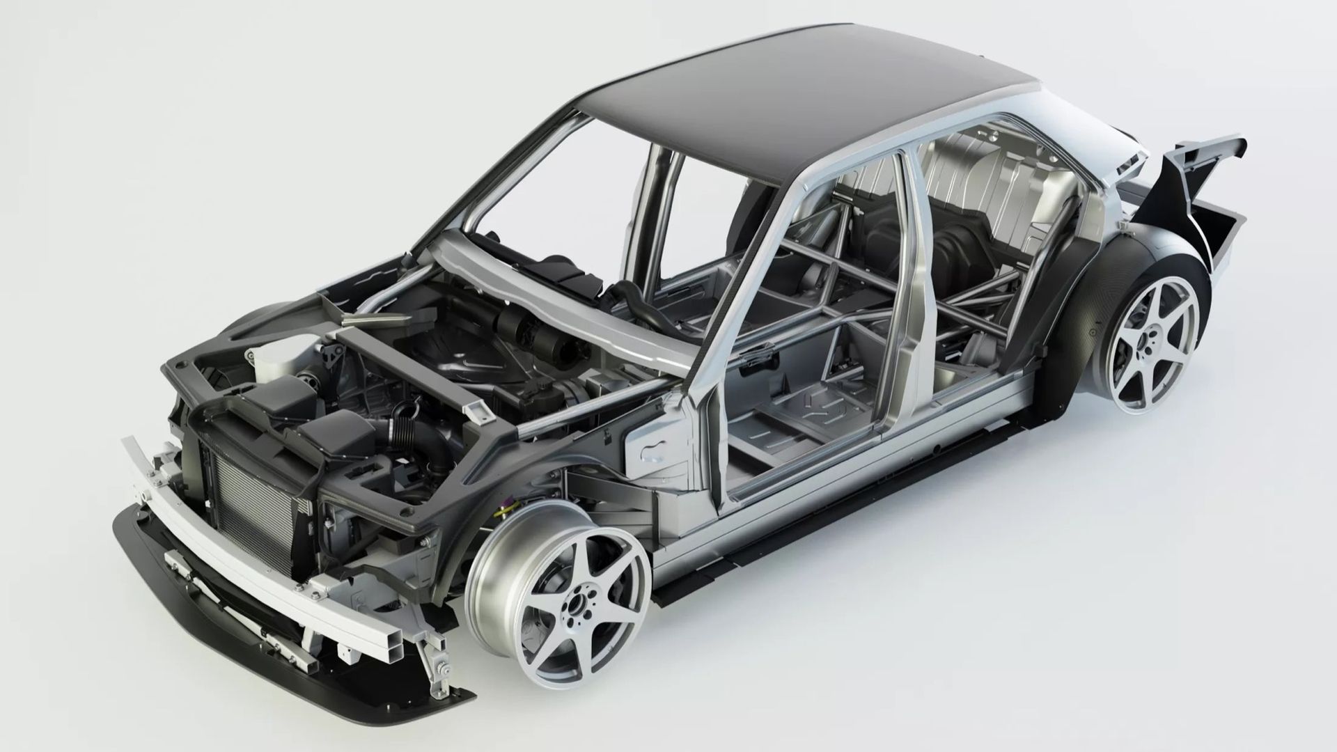 Så här ser HWA-Mercan ut under skalet