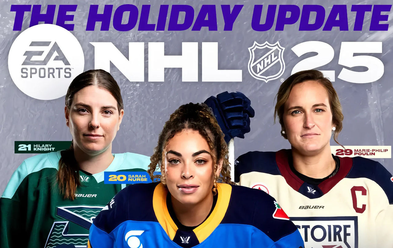 Fler kvinnliga hockeyspelare på ingång till NHL 25