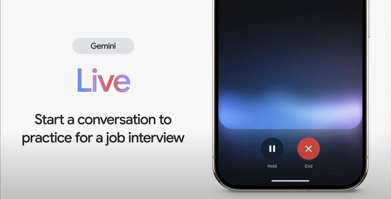 Nu kan du prata med Gemini Live på svenska