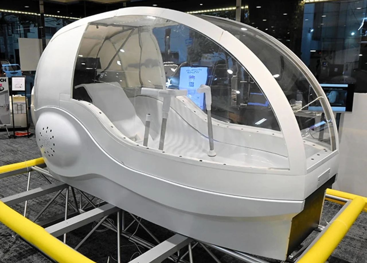 Japanskt företag utvecklar tvättmaskin – för människor