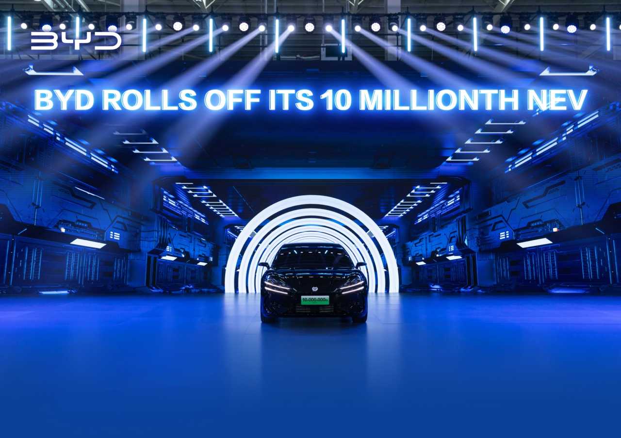 BYD firar 30 år med milstolpe