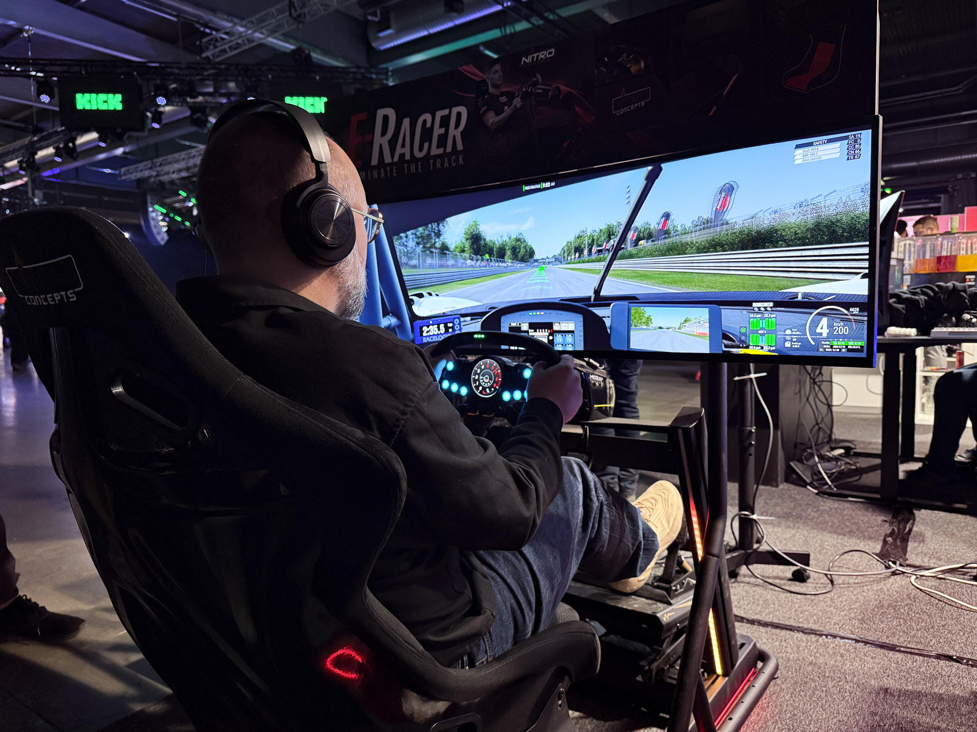 Har du en racingsimulator?