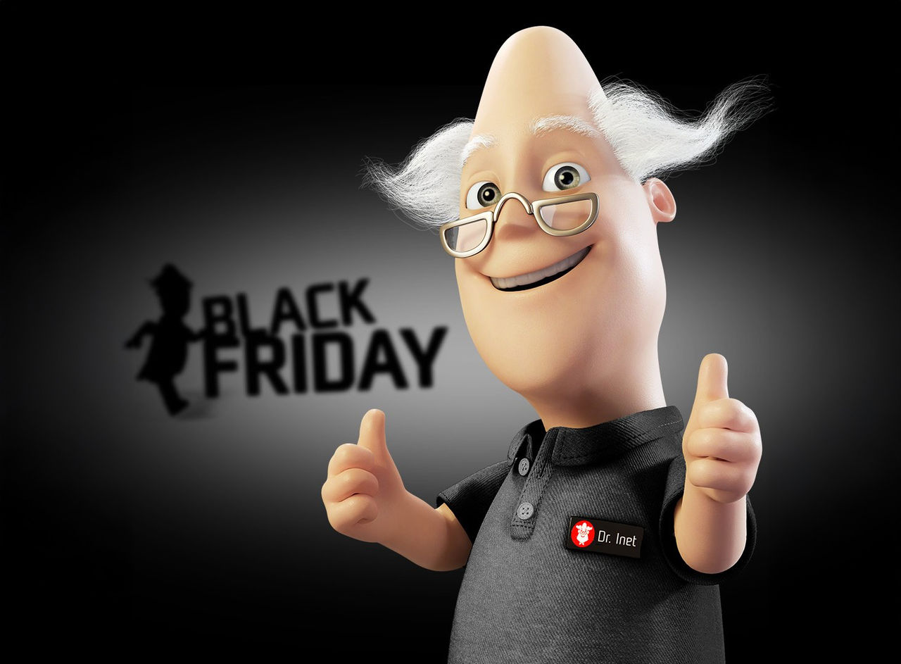 Vilka produkter vill du se på Black Friday hos Inet?