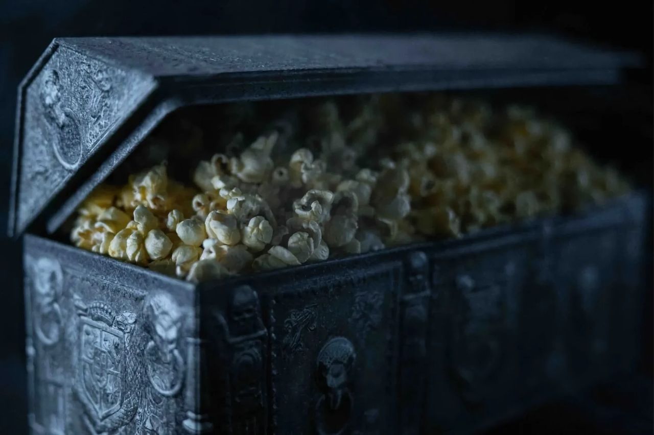 Ät popcorn ur en kista på Nosferatu